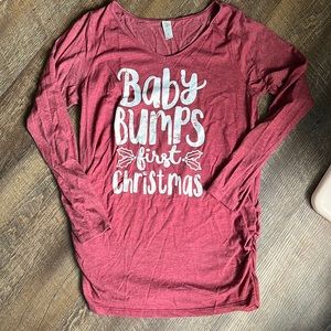 Maternity Christmas Shirt